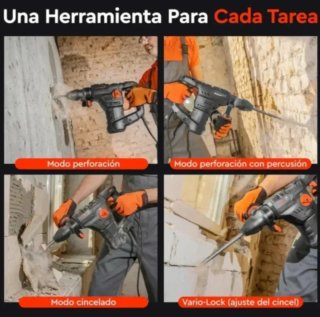 OFERTA!Martillo Perforador Dnipro-M 1650W SDS Plus