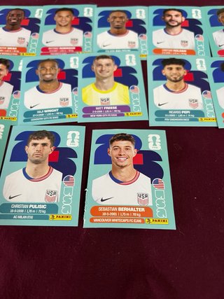 20 Cromos USA Mundial 2026
