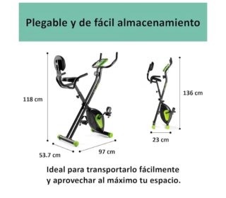 Bicicleta Estática Plegable Nueva