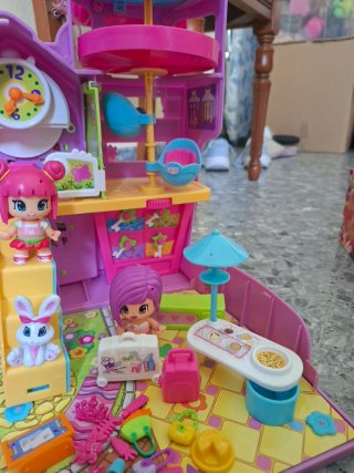 Casa Hotel Pinypon con piscina y accesorios