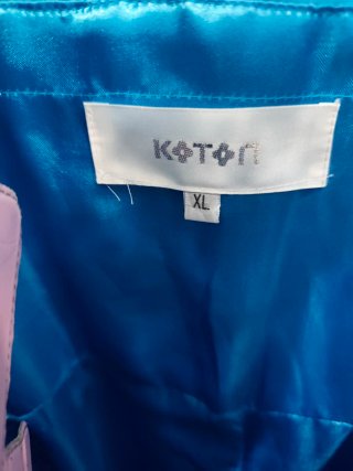 Vestido largo fiesta pedrería azul turquesa