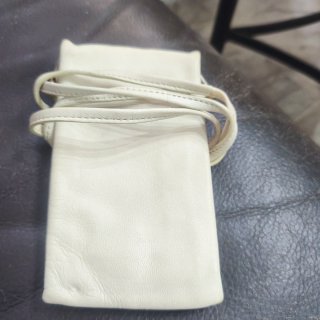 Mini bolso Zara piel blanco