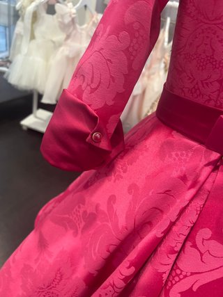 Vestido rosa diseño único a medida niña 12 años