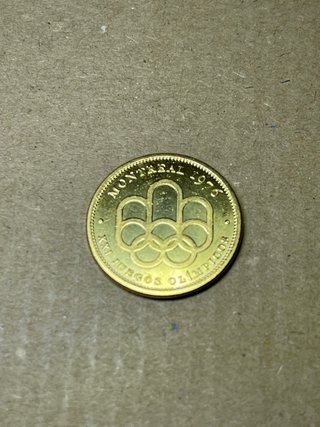 Moneda Antigua Montreal 1976 Olimpiada