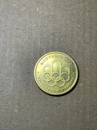 Moneda Antigua Montreal 1976 Olimpiada