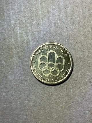 Moneda Antigua Montreal 1976 Olimpiada