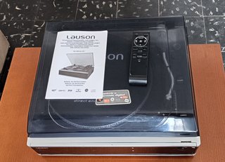 Tocadiscos Lauson CL-136 Negro/Plata