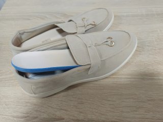 Mocasines Beige Mujer