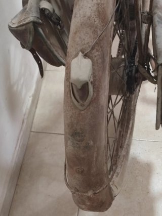 Antigua  ciclomotor años 60-70 original completa