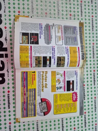 Revista Pokémon Oro y Plata Nintendo Acción