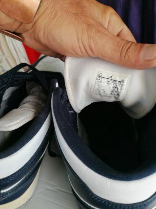 Nike Air Jordan Azul y Blanco
