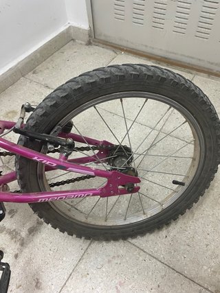 Bicicleta Infantil Megamo 18 Rosa
