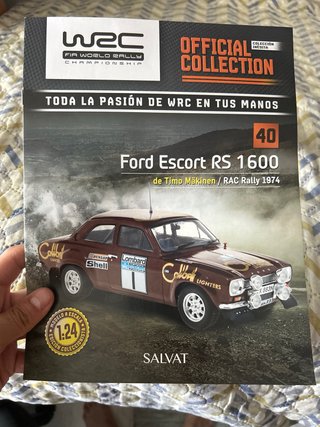 Ford Escort RS 1/24 Rally Coche Maqueta