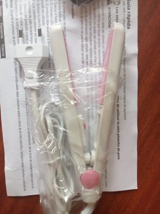 Mini Plancha Pelo + Neceser  TODO Nuevo