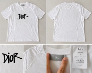 Camiseta Dior Blanca Talla S