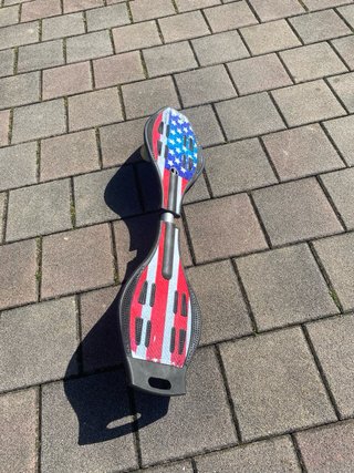 Waveboard con bandiera USA