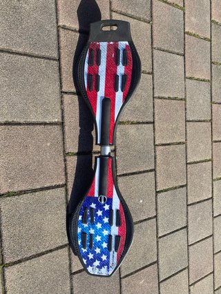 Waveboard con bandiera USA