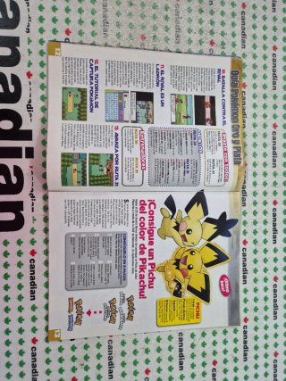 Revista Pokémon Oro y Plata Nintendo Acción