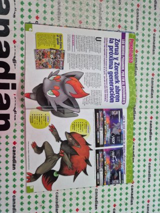 Revista Pokémon Oro y Plata Nintendo Acción