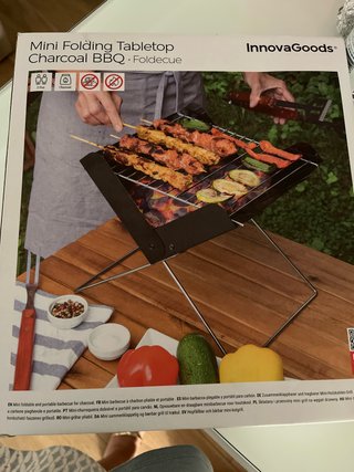 Barbecue pieghevole a carbone Mini