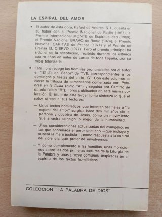 Dos libros religiosos de Rafael de Andrés.