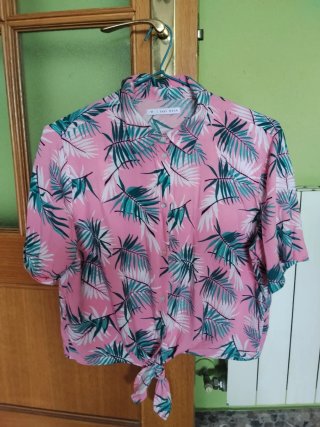 Camisa Green Coast Estampada Talla M