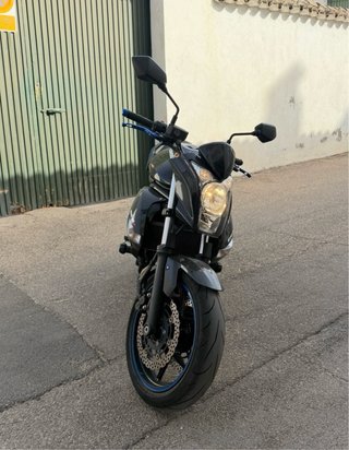 Kawasaki ER-6N Naked A2 Negra