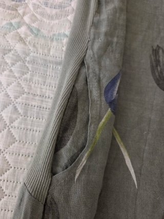 Vestido Italiano Lino Algodón Verde T M