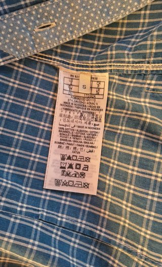 Camicia Guess patchwork uomo