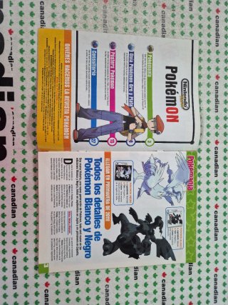 Revista Pokémon Blanco y Negro Nintendo Acción
