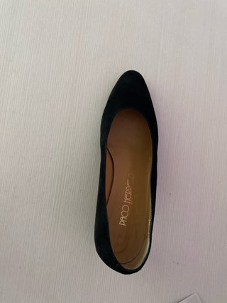 Paco Herrero Zapatos Piel Negros Talla 40
