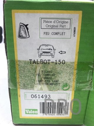 Piloto intermitente talbot 150 izquierdo nuevo