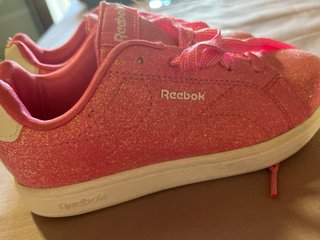 Reebok Bambina Rosa Glitter Taglia 29