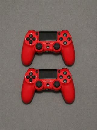 2 Mandos PS4 (PlayStation 4) Rojos