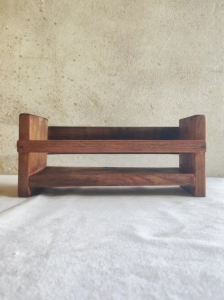 Contenitore multiuso per la casa in legno rustico