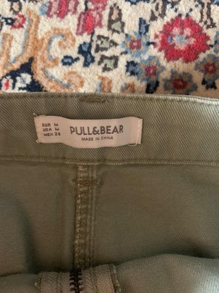 Falda Pull&Bear Talla M Verde Oliva