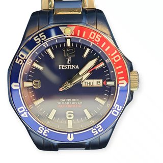 RELOJ AUTOMATICO FESTINA F20478  METALICO CON CAJA Y ESLABONES