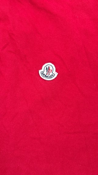 Camiseta Moncler Roja