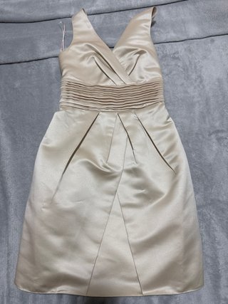 Vestido de fiesta dorado