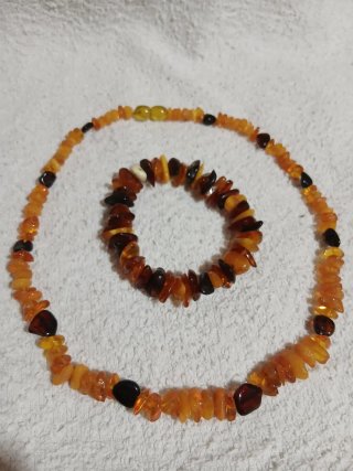 Conjunto Ámbar Báltico Natural