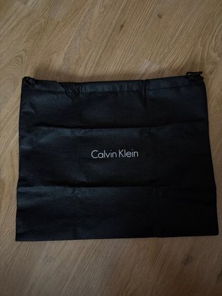 Bandolera Calvin Klein Cuero Azul