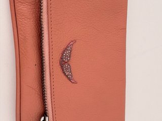 Bolso Zadig & Voltaire rosa con alas