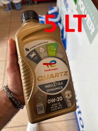 5lt Total Quartz 0W-20 1L Ineo Dynamics C5