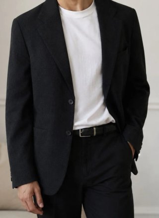 Blazer Zara Uomo Taglia M Nero