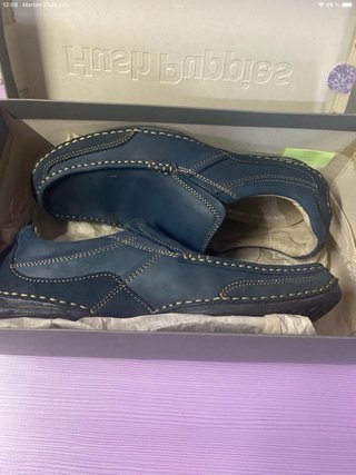 Mocasines Hush Puppies Azul