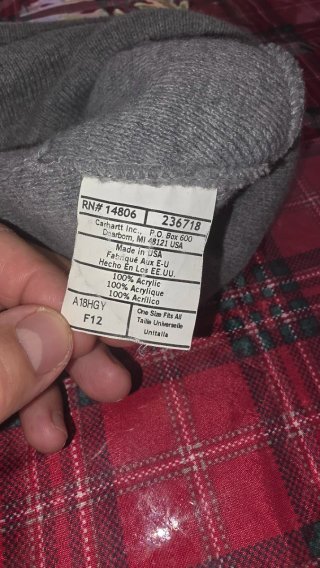 Gorra Carhartt gris