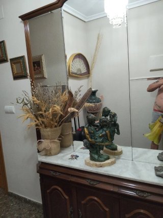 Recibidor Clásico Elegante Madera y Mármol,clásico