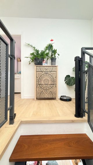 Barrera de seguridad para escaleras