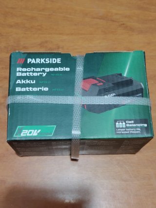 Batteria Parkside 2Ah PAP 202 A1