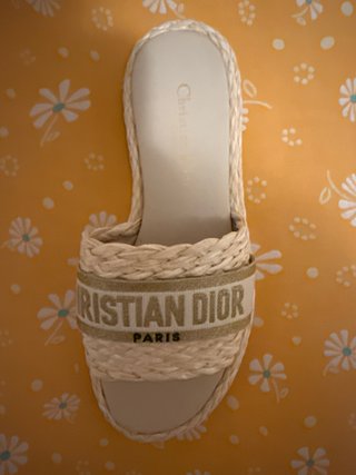 Sandalias Dior talla 41. Usadas solo una vez.